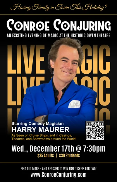 Conroe Conjuring Poster