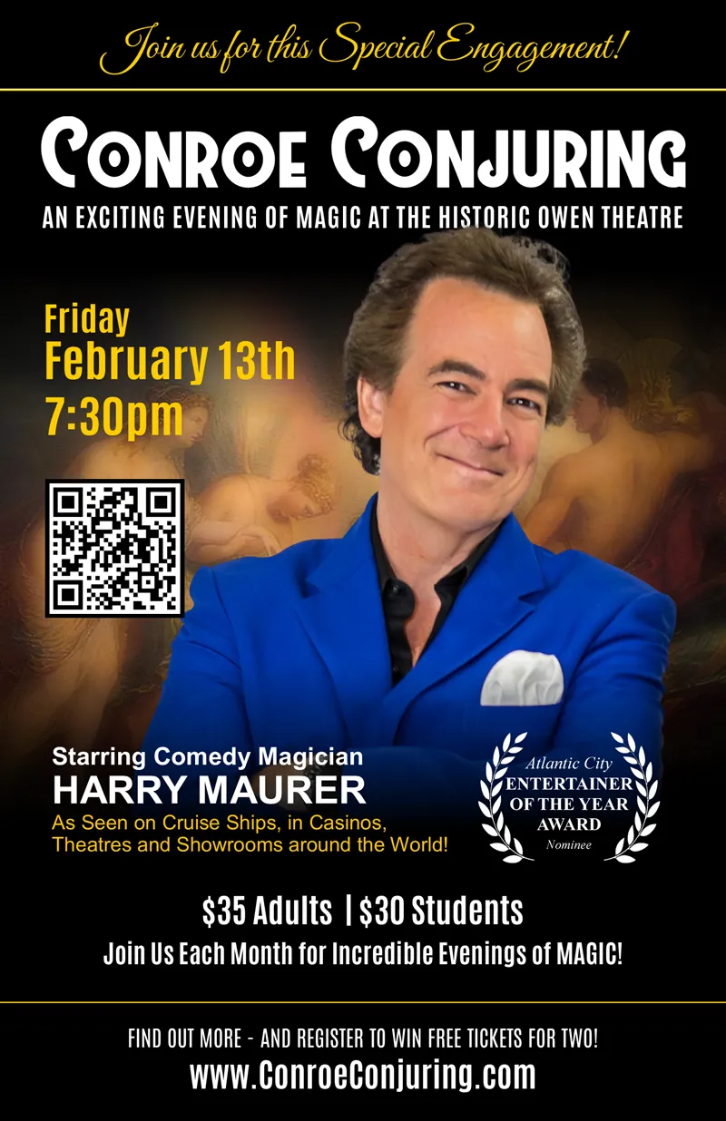 Conroe Conjuring Poster