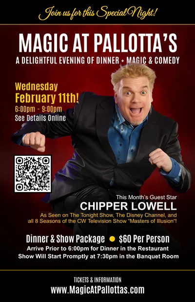 Magic at Pallotta's - Magicians from round the Country!