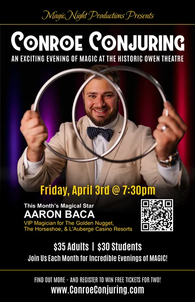 Conroe Conjuring Poster