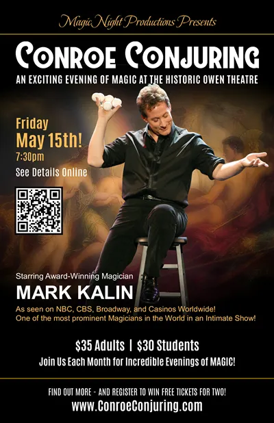 Conroe Conjuring Poster