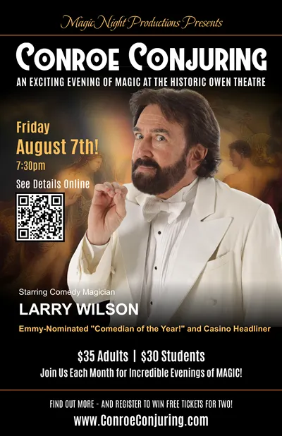 Conroe Conjuring Poster