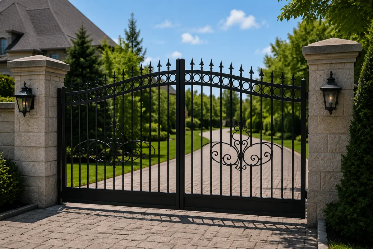 Custom & Ornamental Metal Gates 