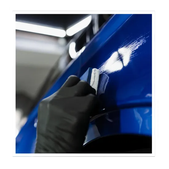 Ceramic Coating in Ashburn, VA service giving a car a deep glossy finish