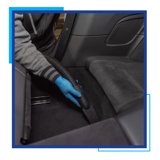 Luxury car detailing service restoring shine on a premium vehicle