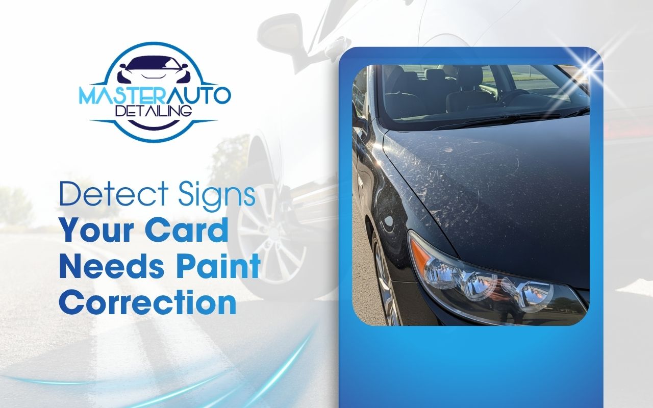 Vehicle showing signs your car needs paint correction under sunlight