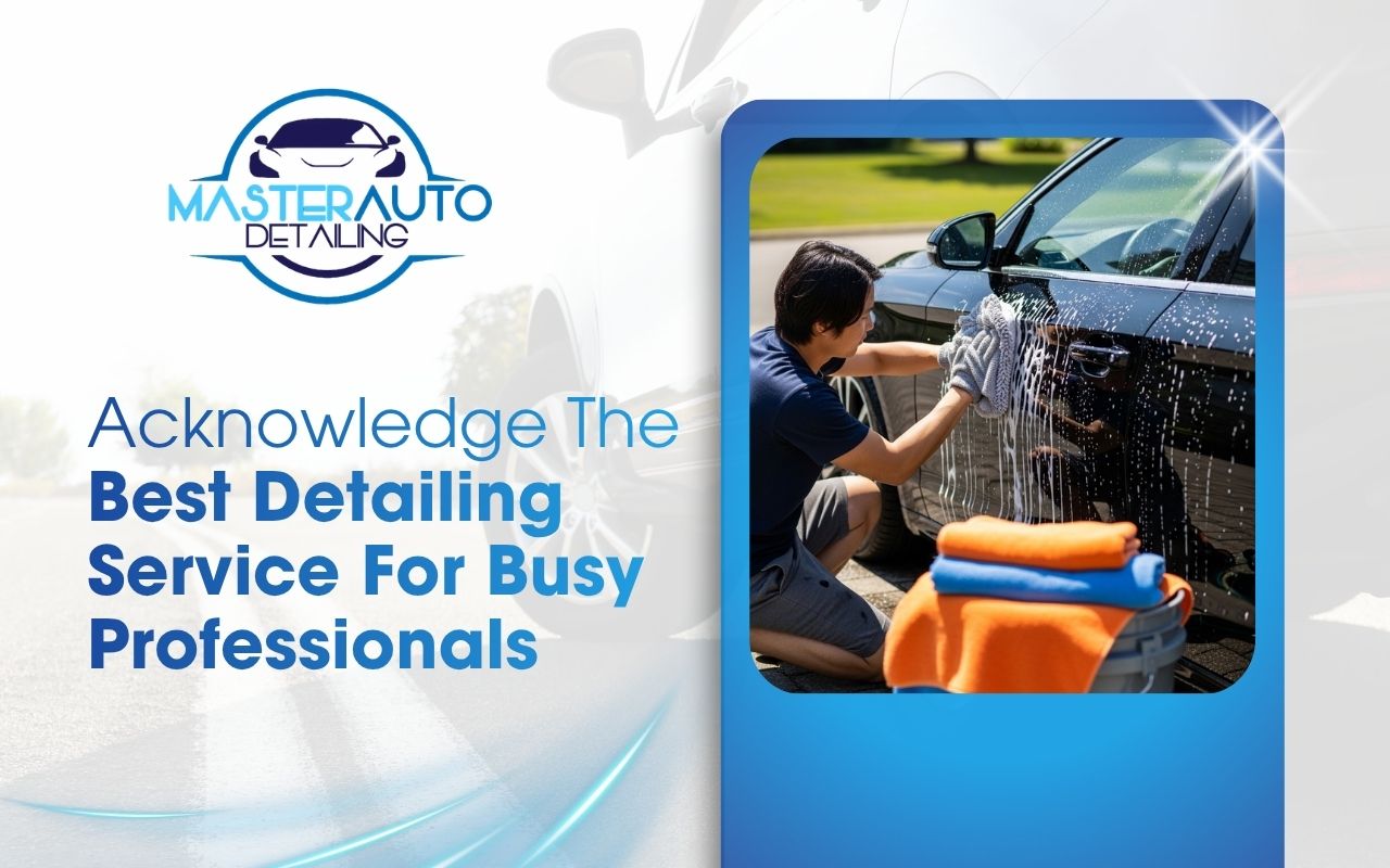 premium vehicle maintenance for a clean car used by busy professionals