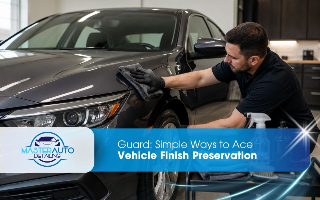 Daily driver receiving vehicle finish preservation care