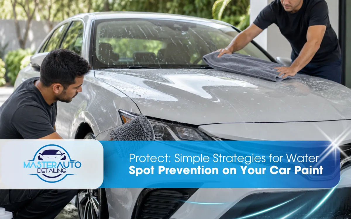 Water Spot Prevention for Car Paint | Paint Care Guide