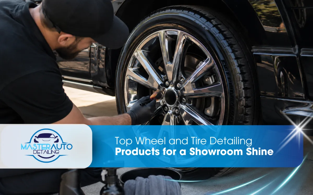 Wheel and Tire Detailing Products for Showroom Shine
