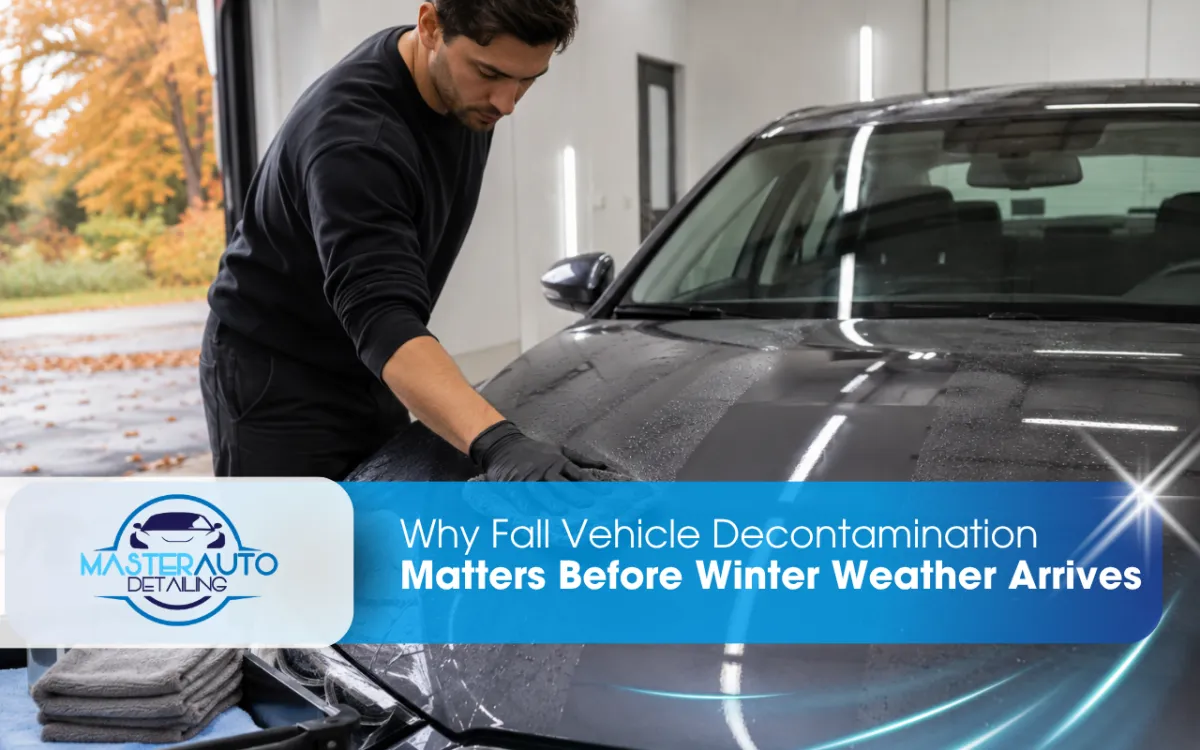 Why Fall Vehicle Decontamination Matters Before Winter Weather Arrives