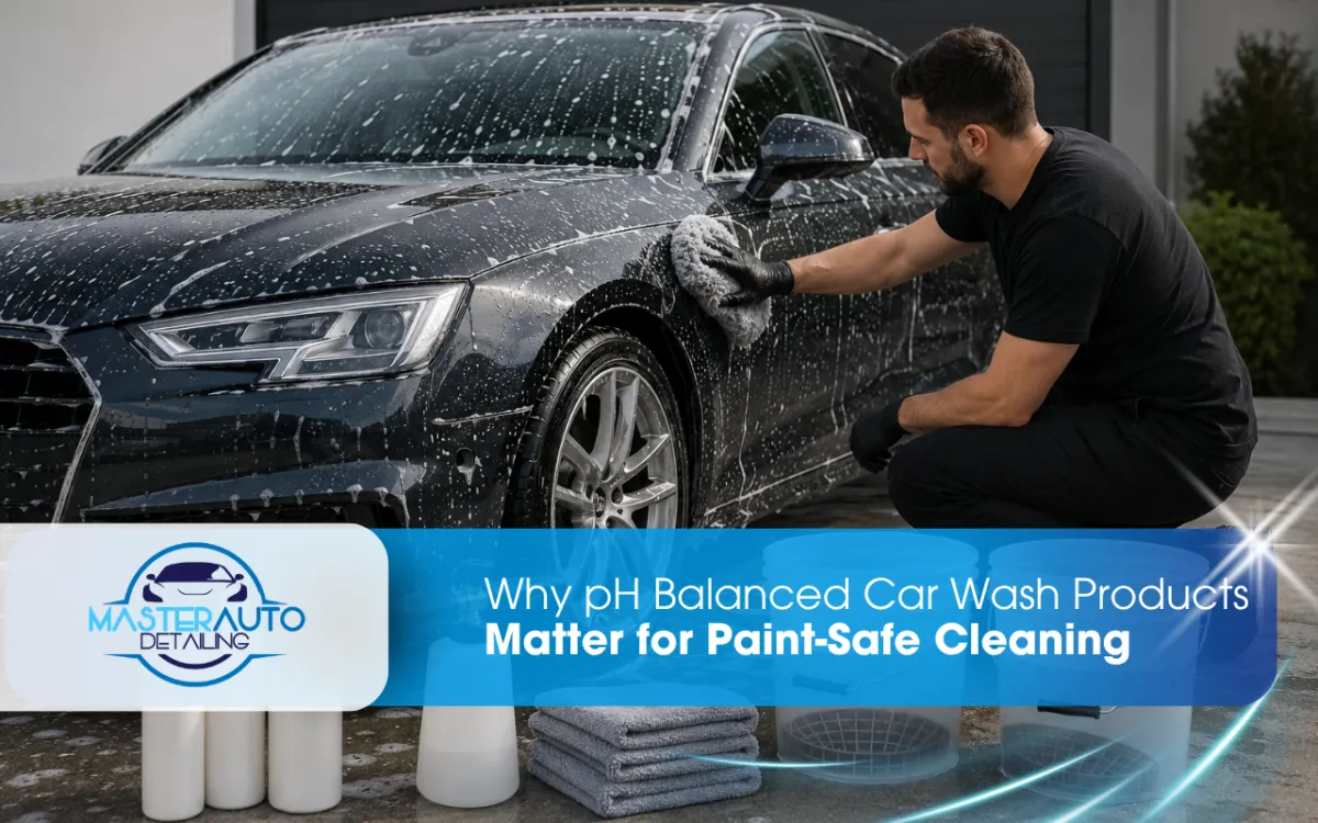 Why pH Balanced Car Wash Products Matter for Paint-Safe Cleaning