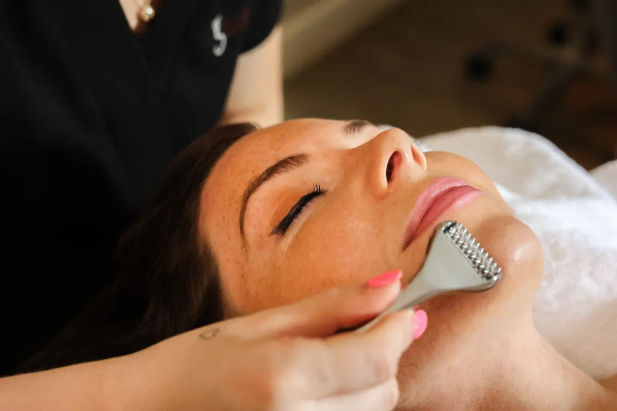 comfort zone facial treatment with a therapist at The Gainsborough spa, Suffolk