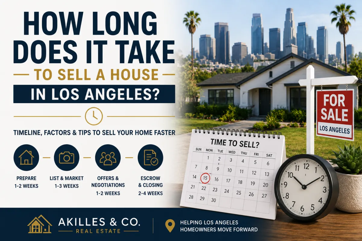 How long it takes to sell a house in Los Angeles