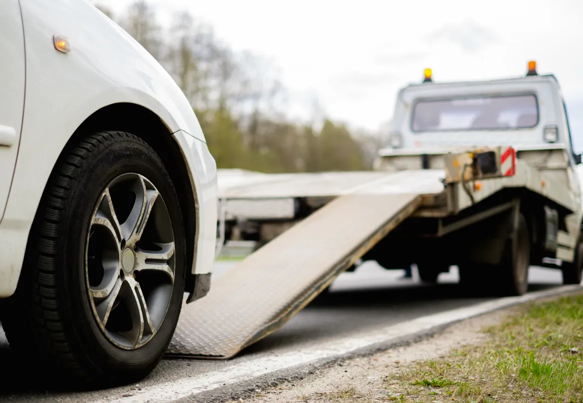 long distance towing image