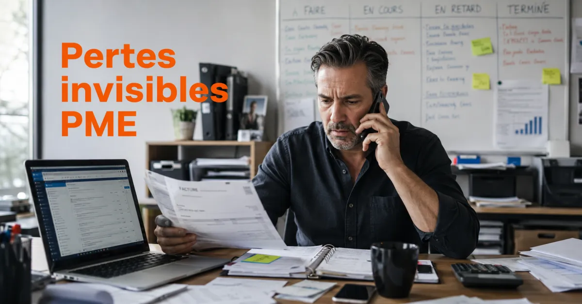 Pertes invisibles : ce qu’elles coûtent aux PME