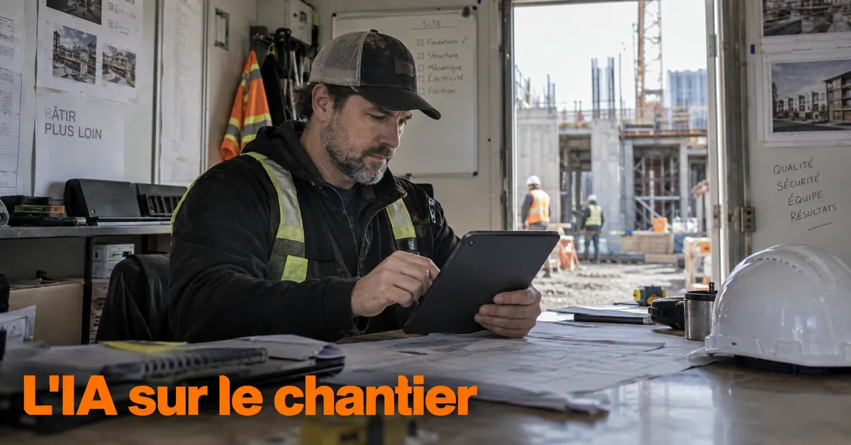 IA dans la construction : 10 processus à automatiser