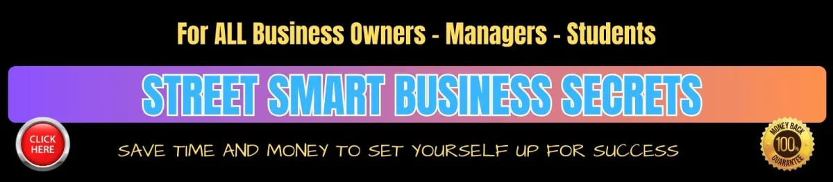 street smart business secrets