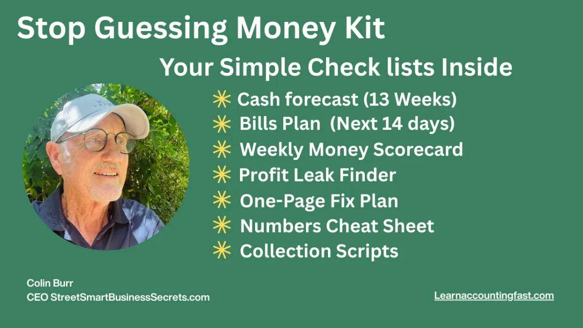 Stop Guessing Money Kit