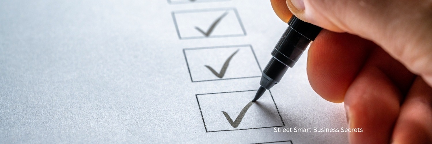 Drain Checklist