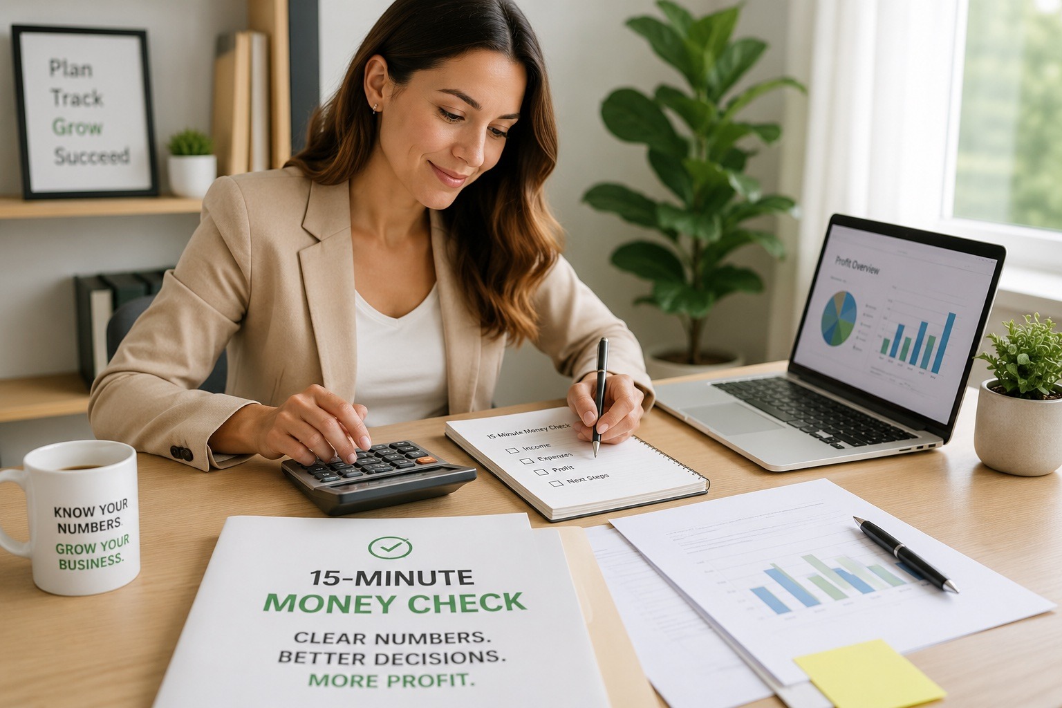 Start with the free 15-Minute Money Check.