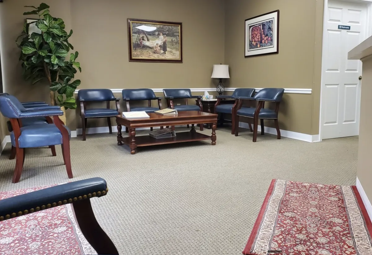 Warm clinic interior at The Apple Valley Clinic