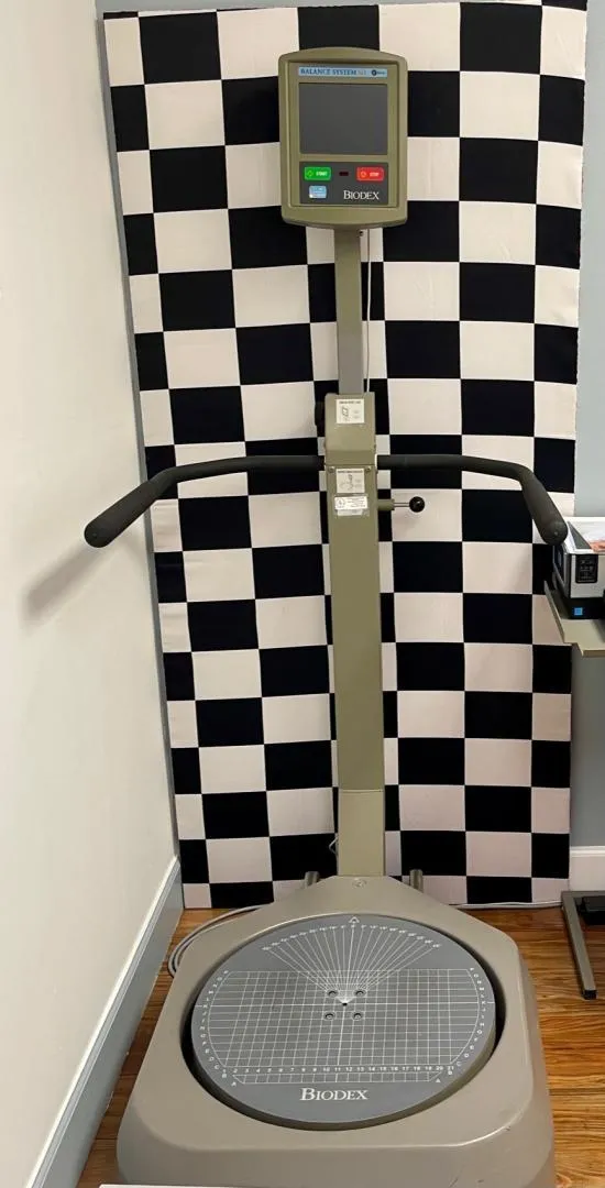 Biodex balance therapy treatment system