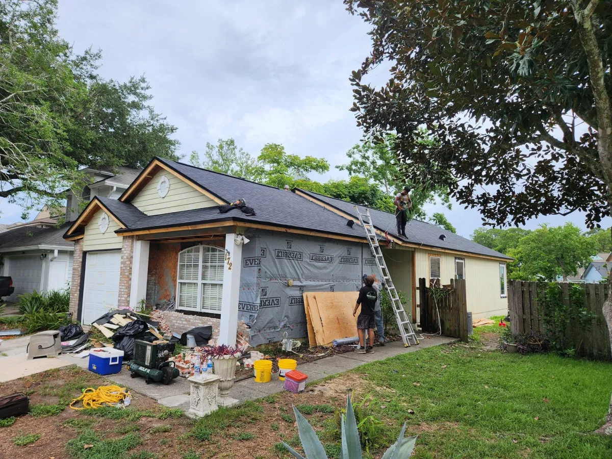 Storm and wind damage repair Jacksonville, FL