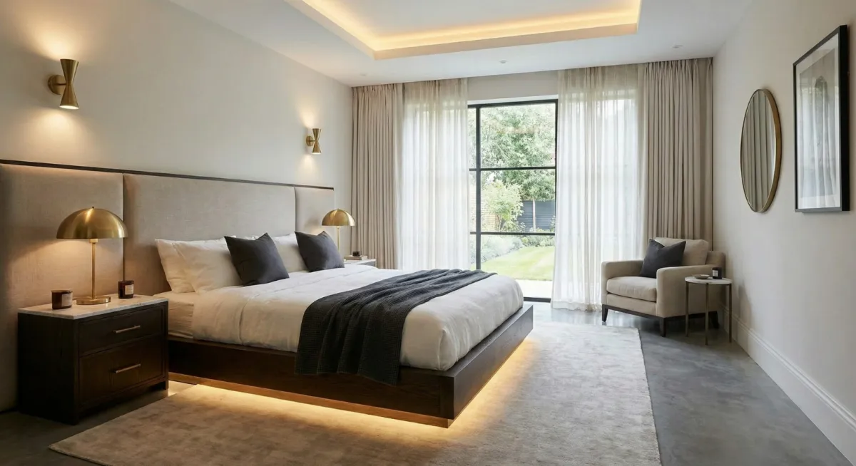 clean bedroom in Shreveport, LA