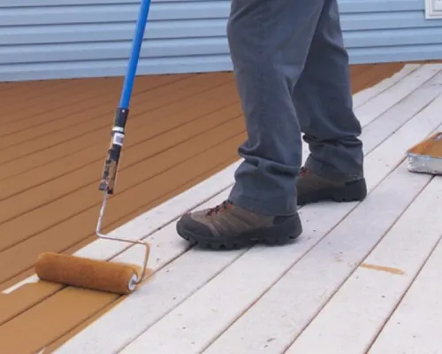 deck repainting and restaining