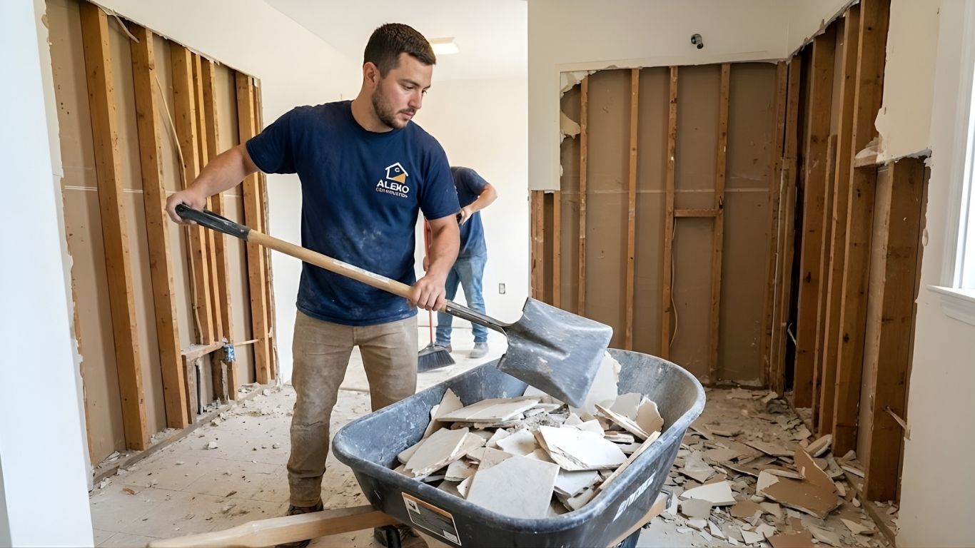Bathroom Demolition and Prep