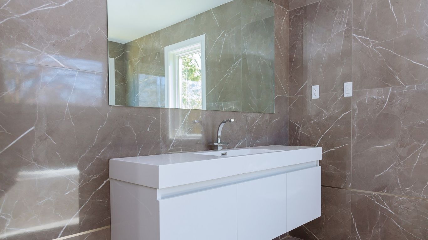 Floating Vanity Installation