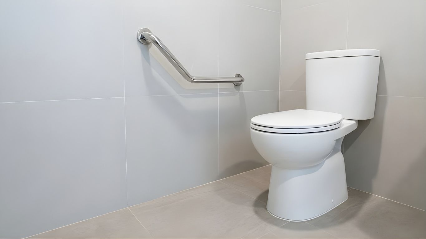 toilet Grab Bar Installation