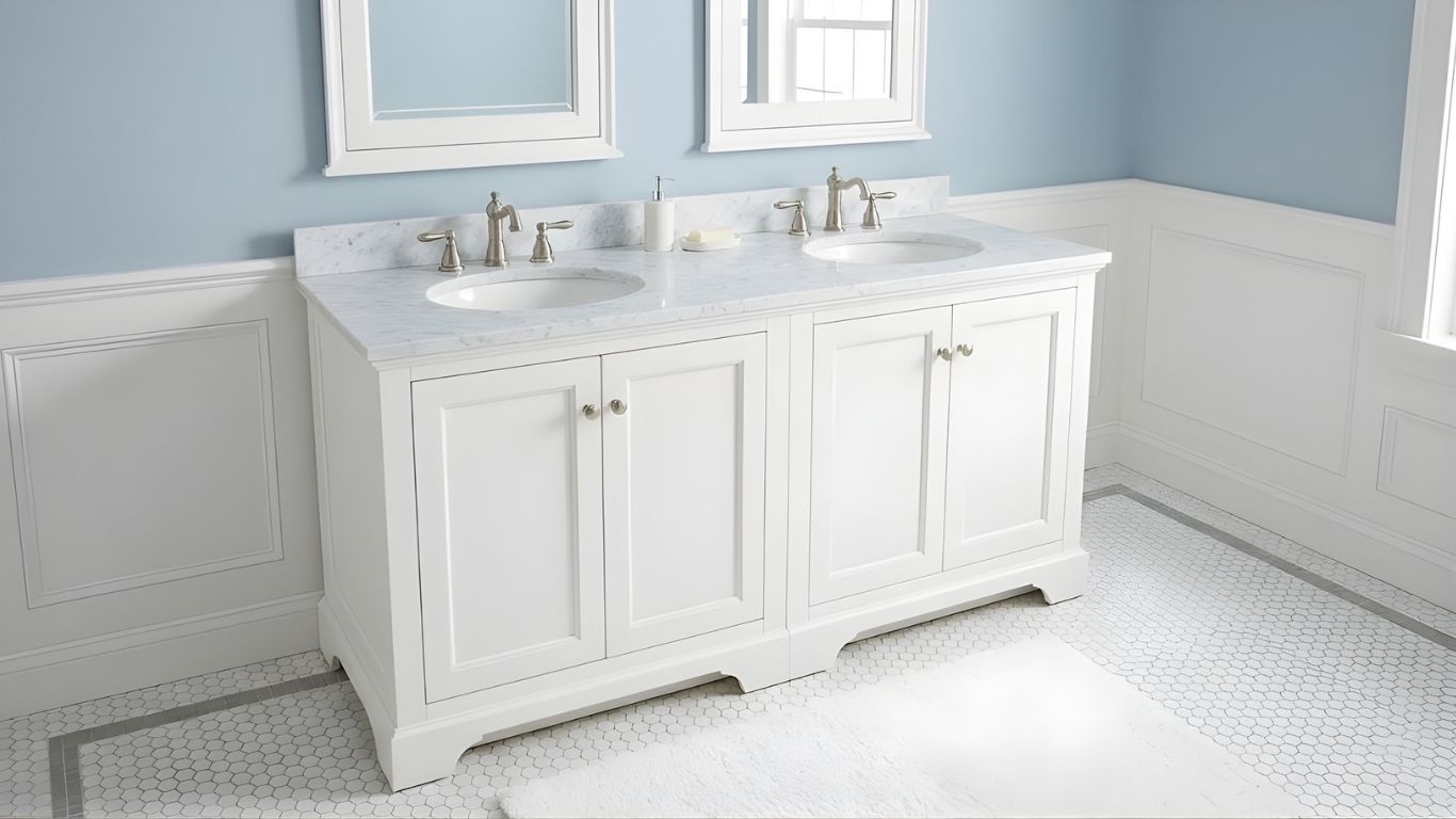 Double Sink Vanity Installation