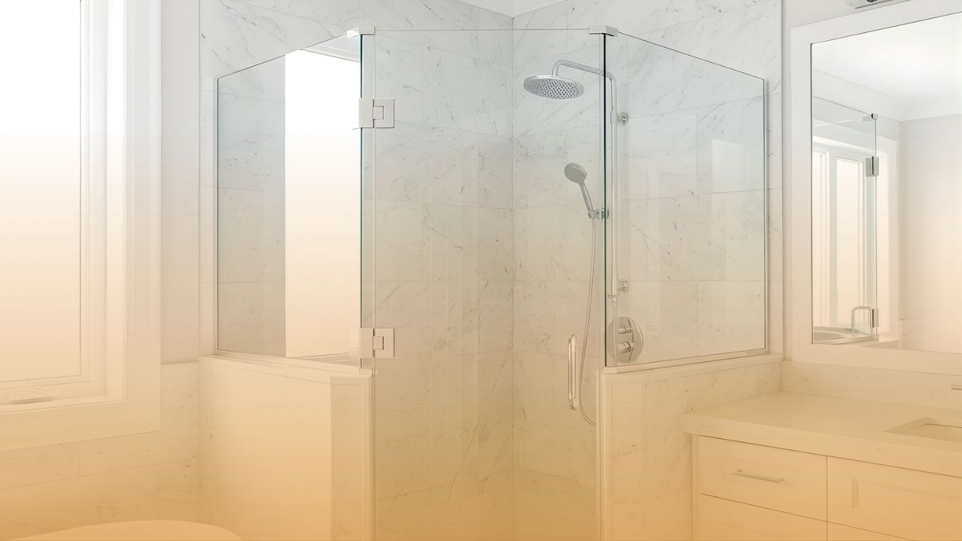 Frameless Glass Shower Door Installation