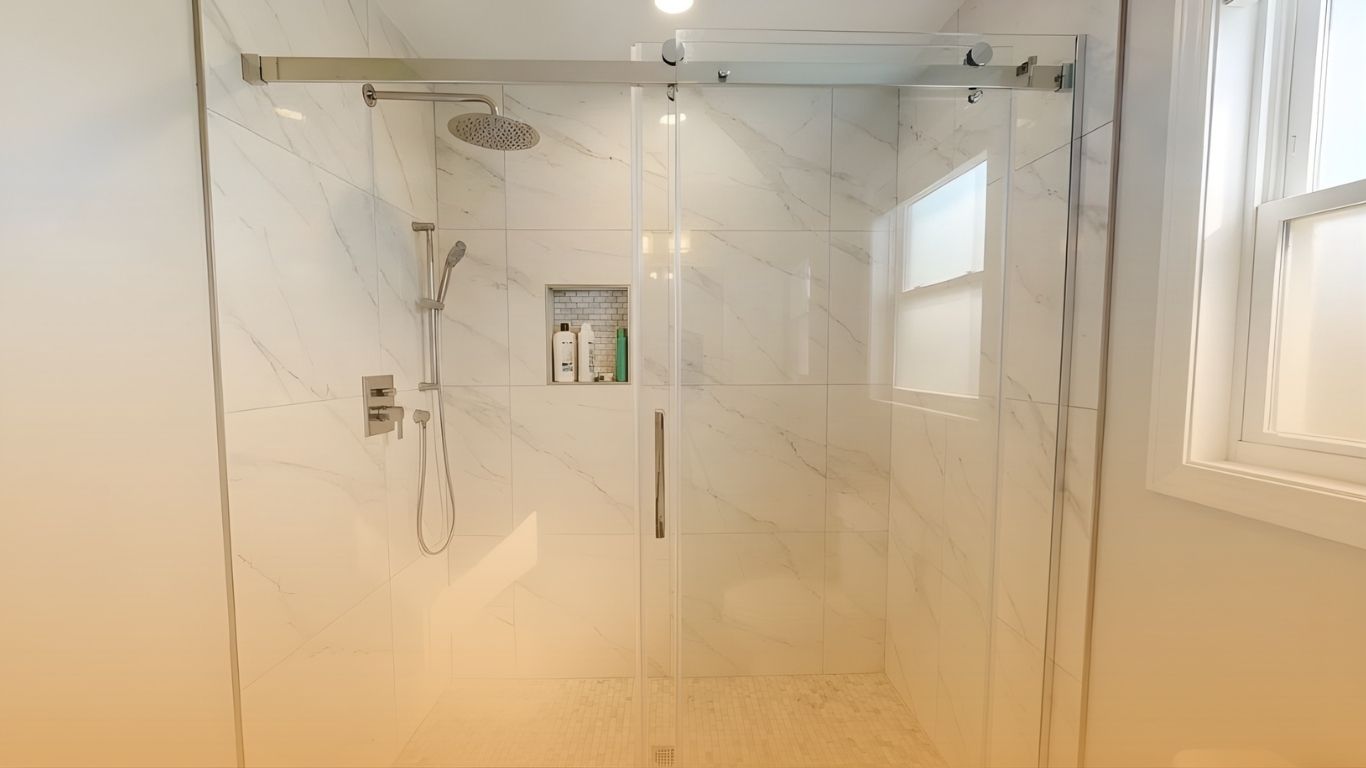 Tub-to-Shower Conversion