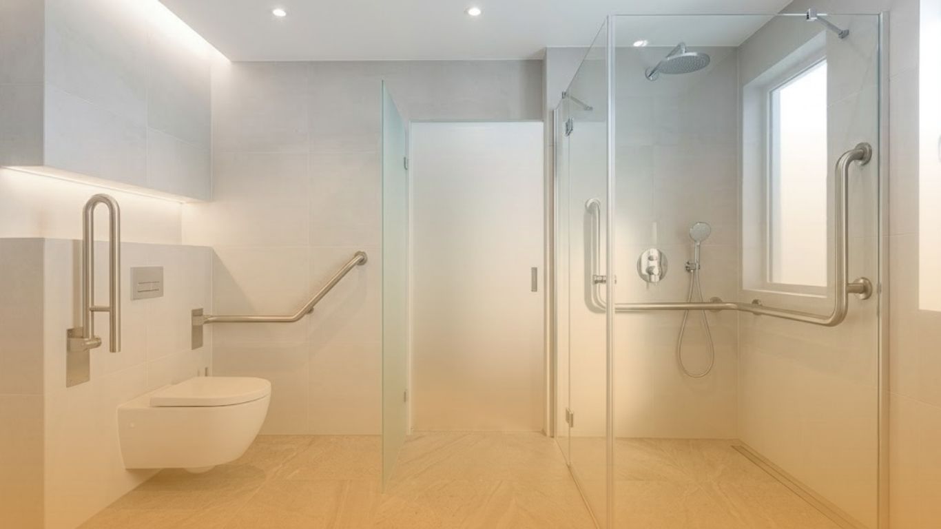 Angled & L-Shaped Grab Bars