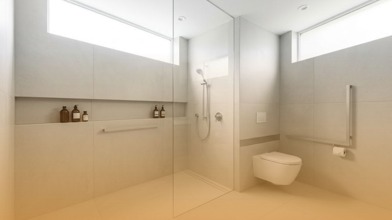Dual-Purpose "Invisible" Grab Bars