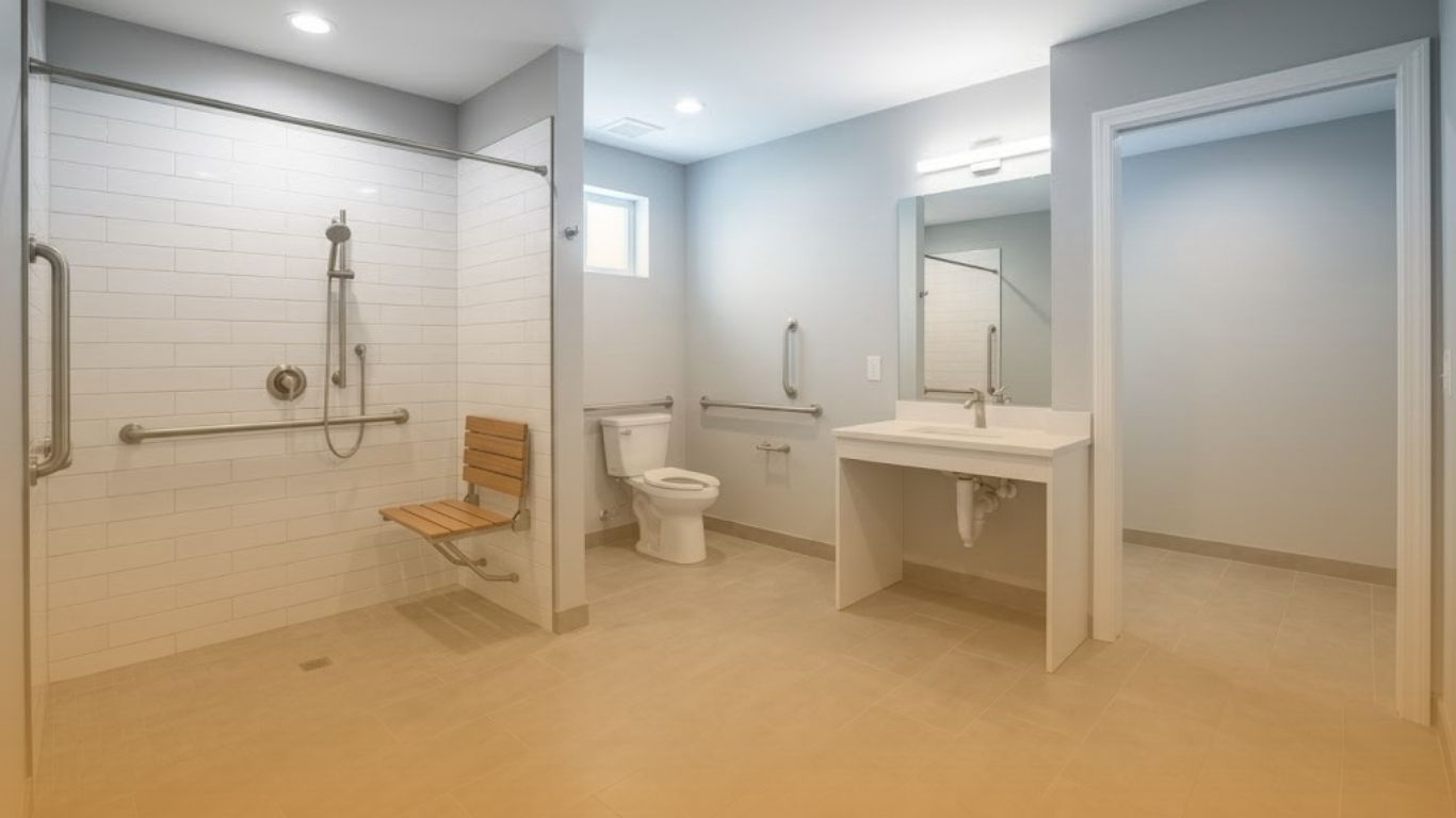 First-Floor Accessible Bathroom Conversions