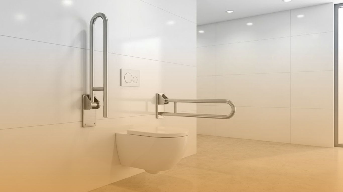 Flip-Down / Drop-Down Grab Bars