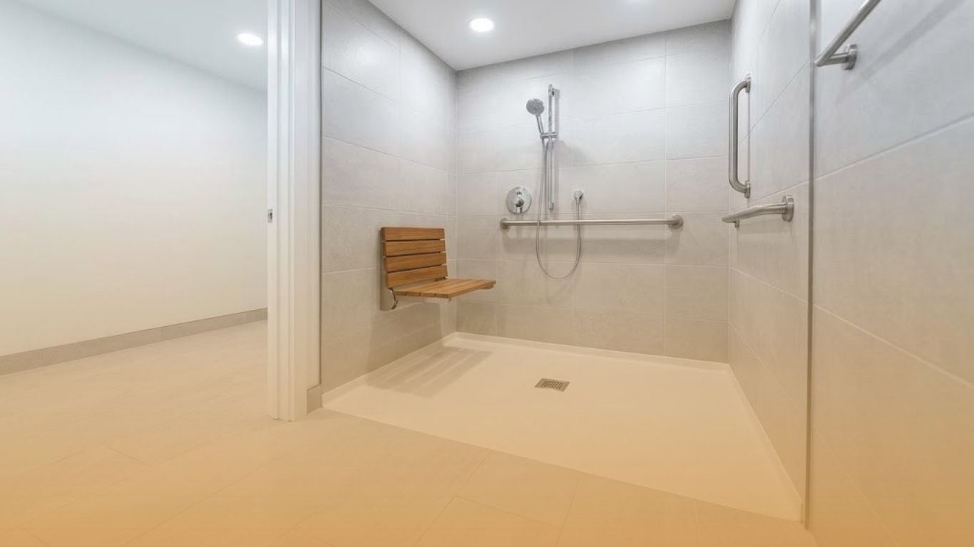 Slip-Resistant Shower Base Installation