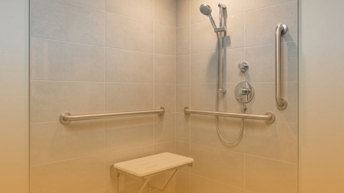 Shower Seat & Bench Installation