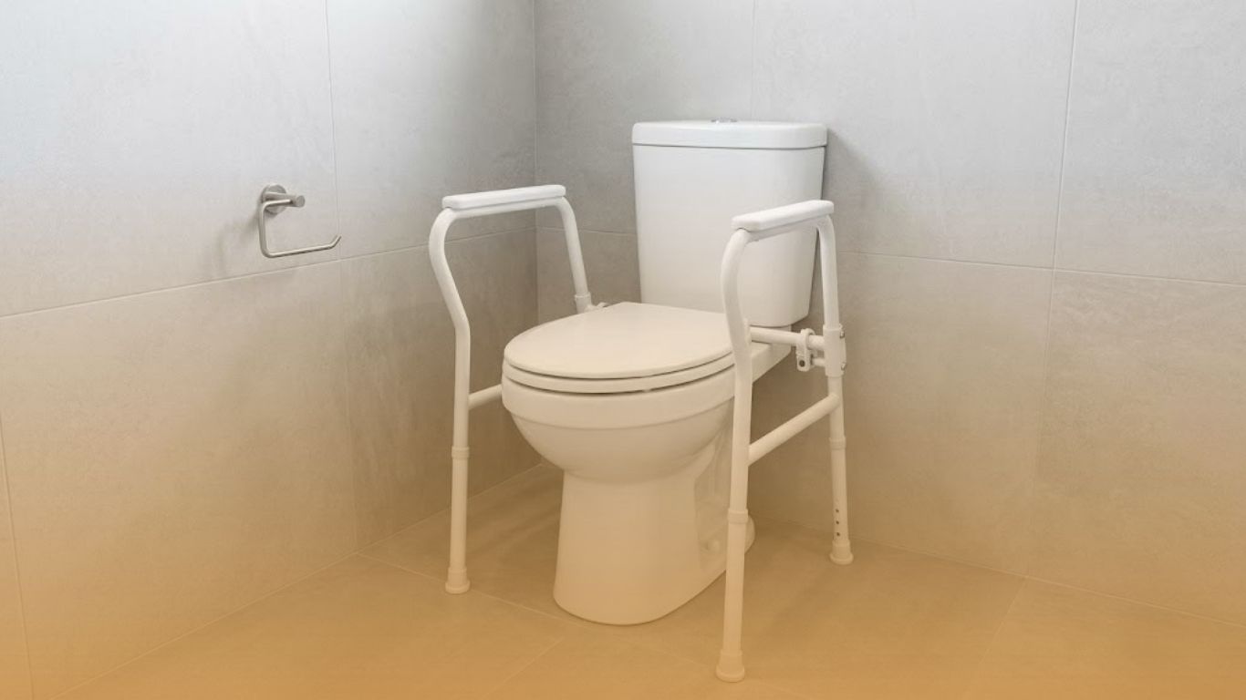 Toilet Safety Frame Installation