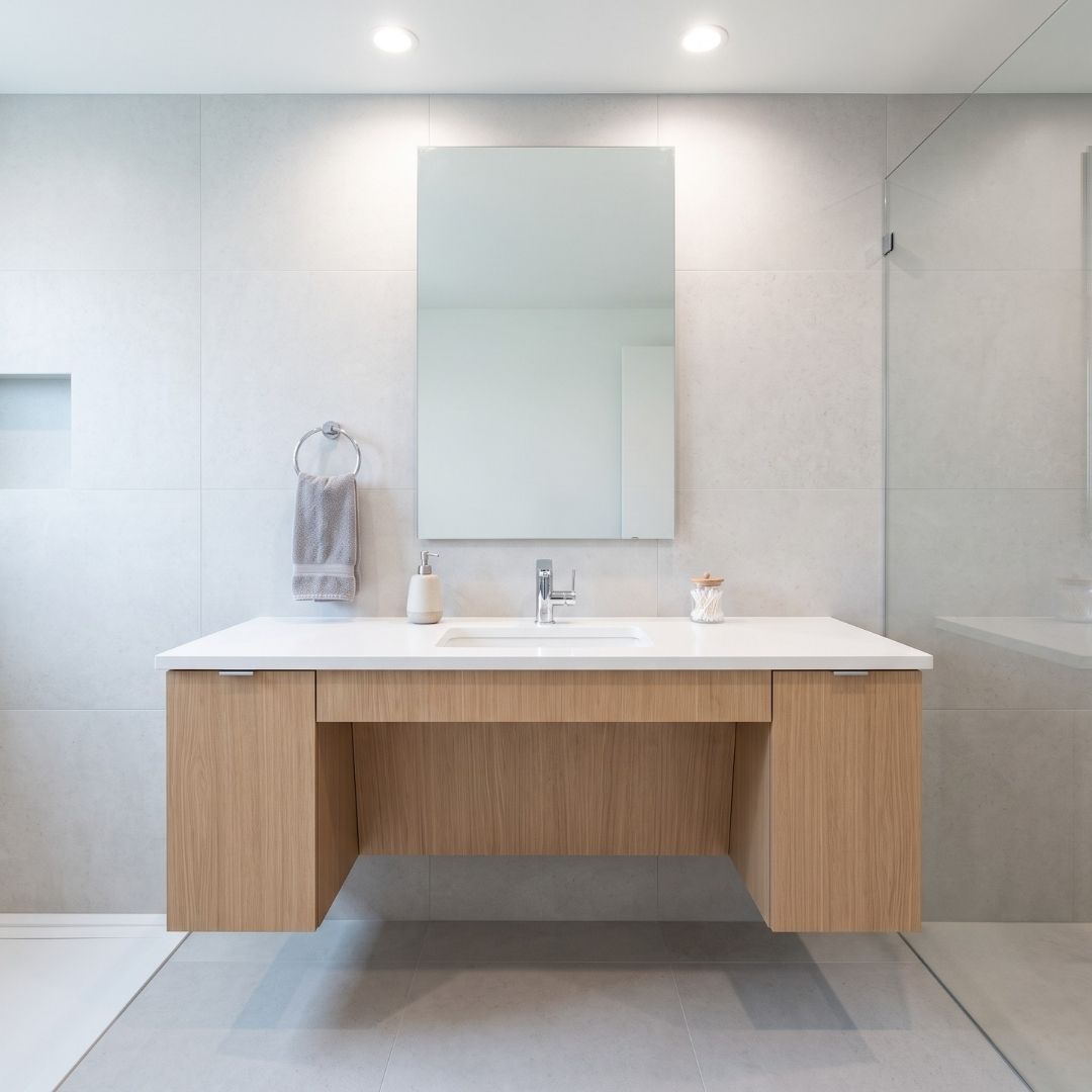 Accessible Vanity Installation