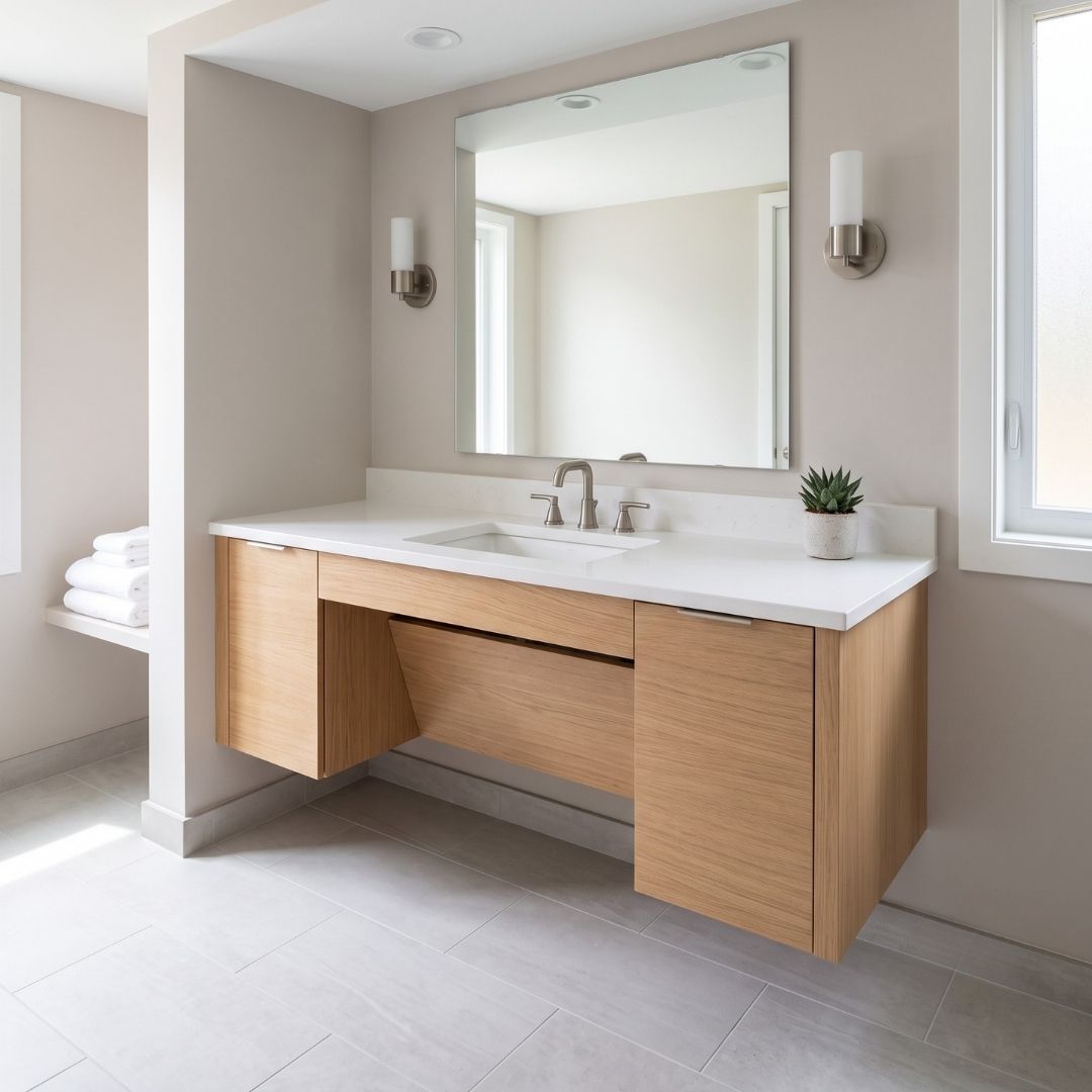 Accessible Vanity Installation