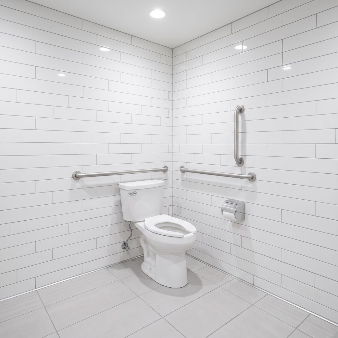 ADA Comfort-Height Toilet Installation