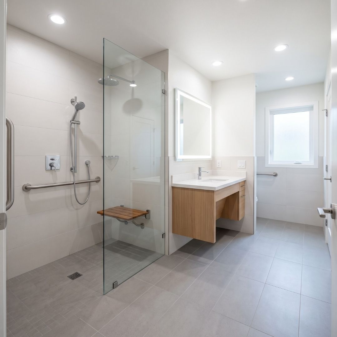 Aging-in-Place Bathroom Remodeling