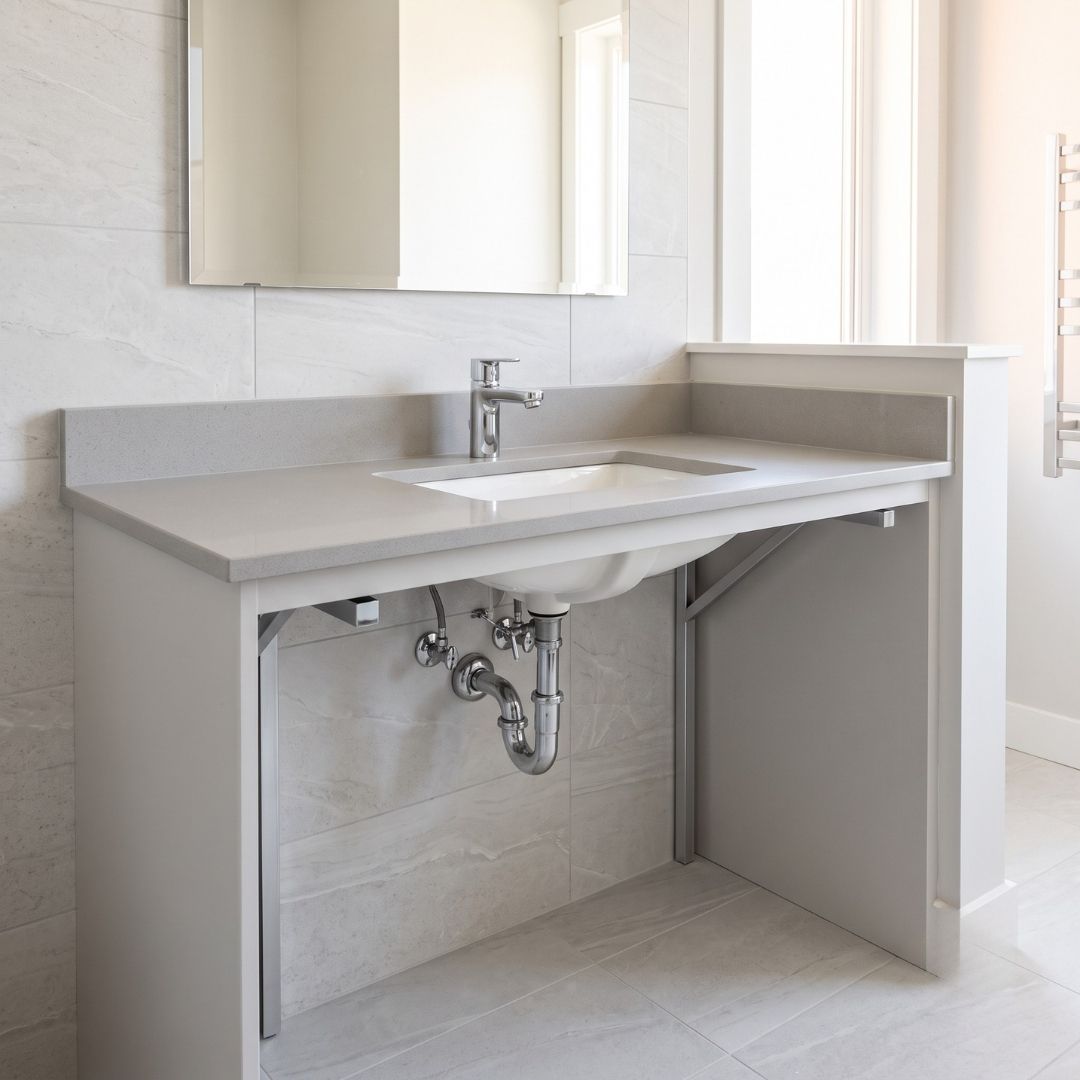 Roll-Under Sink Installation