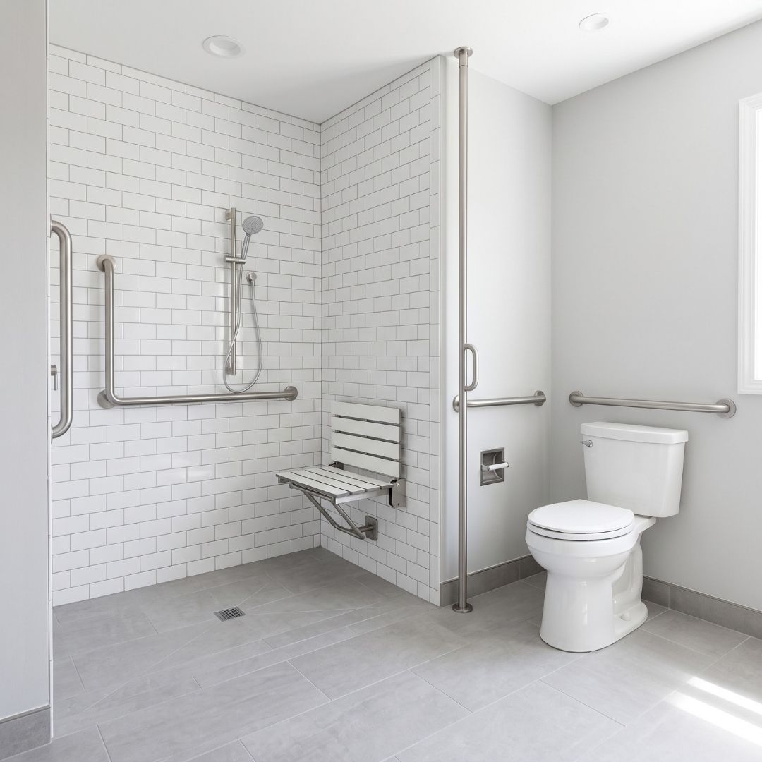 Shower & Toilet Transfer Support Systems