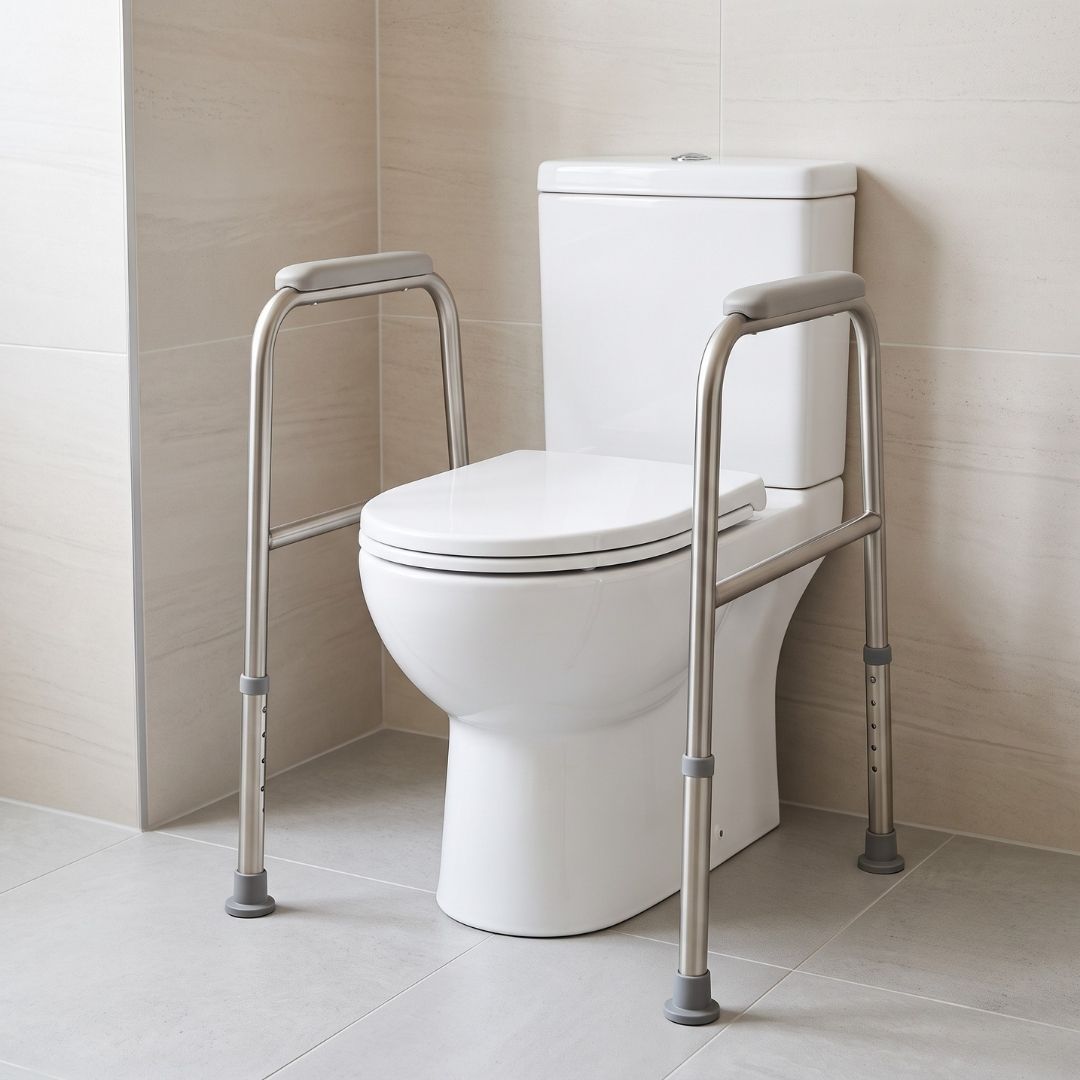Toilet Safety Frame Installation